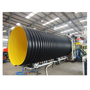 钢带增强聚乙烯螺旋波纹管成套设备