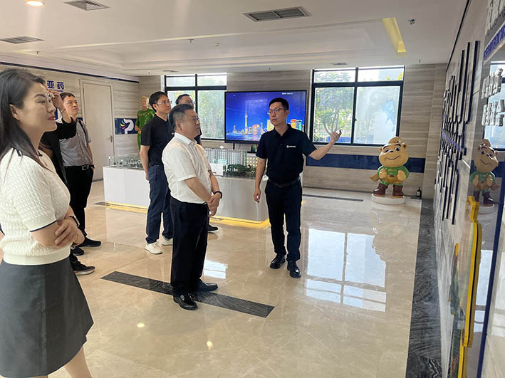 杭州市商务局领导一行到访海南亚洲制药,共话自贸港机遇与产业协同(图3)